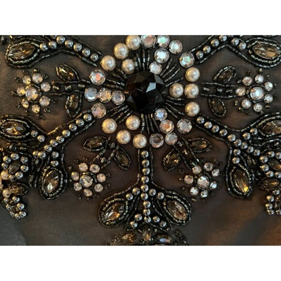 Miss Me Silk Blend Babydoll Bubble Mini Dress M - Picture 5 of 12